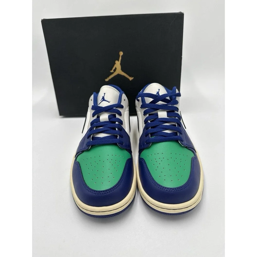 Air Jordan 1 Low Shoes Sail 553558-147 New In Box NWB Size 10.5